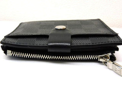Vuitton N60451 Ca0261 - Muerte Porte Cult Damier Graphite Bifold Wallet Men's
