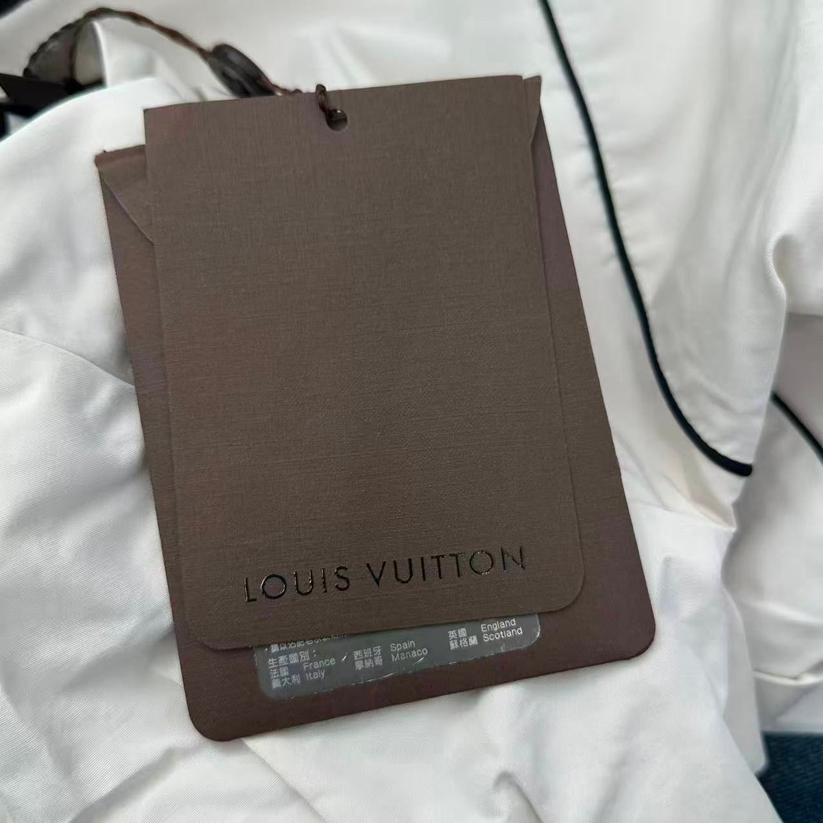 Louis Vuitton Top Rhinestone White — view 6