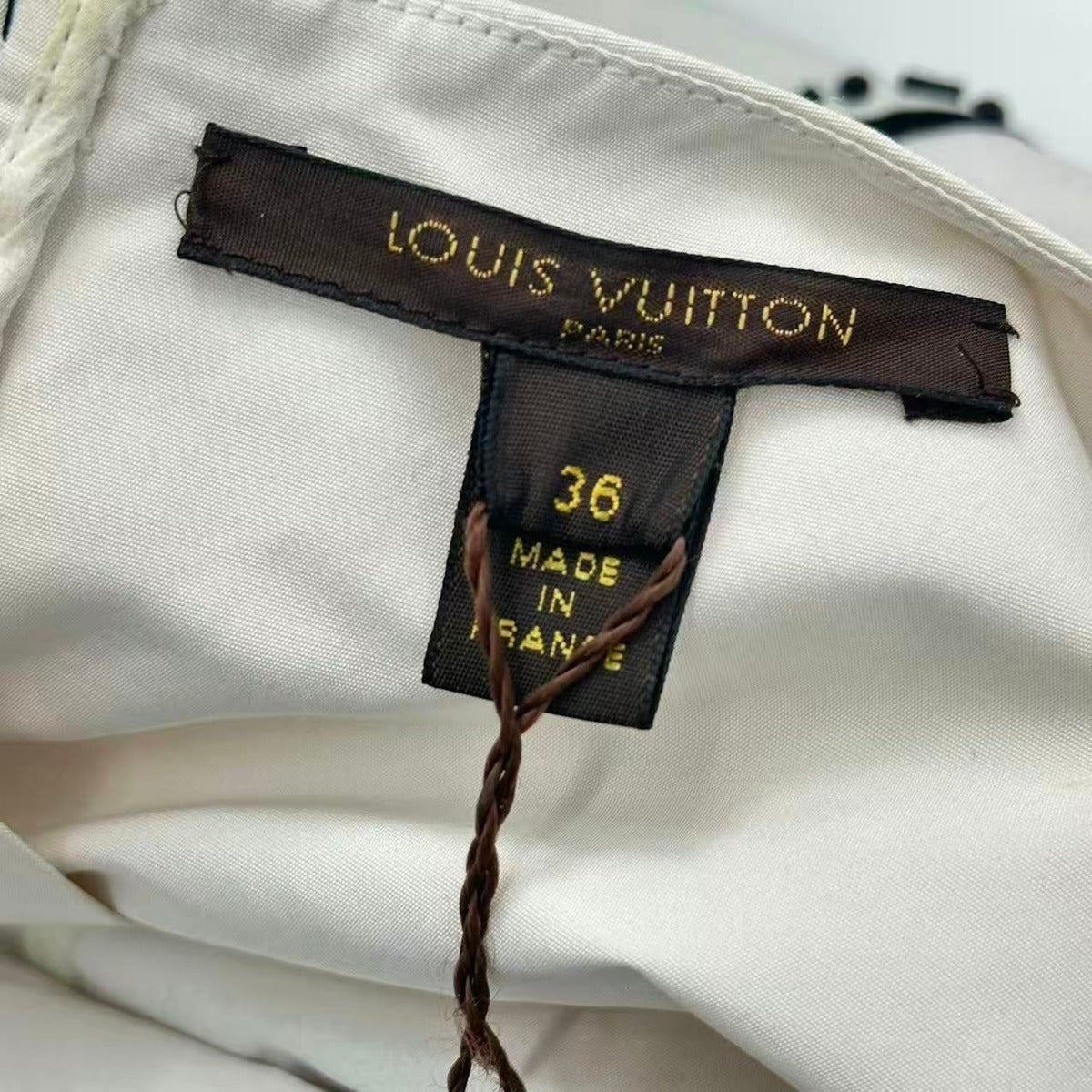 Louis Vuitton Top Rhinestone White — view 8