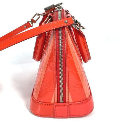 Louis Vuitton Handbag Alma BB M90968 Monogram Vernis Poppy Petal Pink