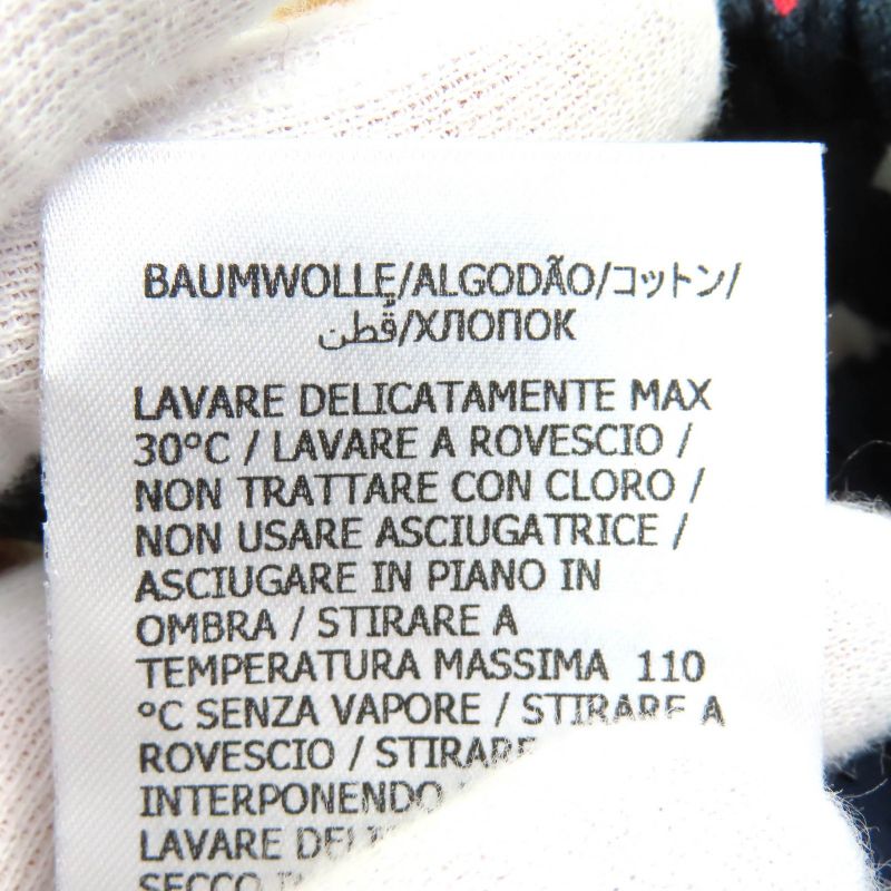 Gucci 23AW 752639 All-over Design Shorts Navy White Red XS With Box Made In