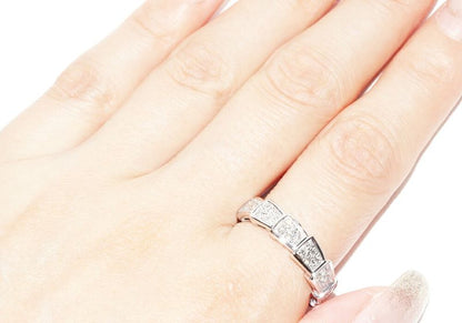 Bulgari Ring 18K White Gold Diamond Serpenti Viper Ring An857940