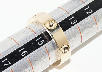 Louis Vuitton 18K Yellow Gold Petite Berg Empreinte Ring Q9126h