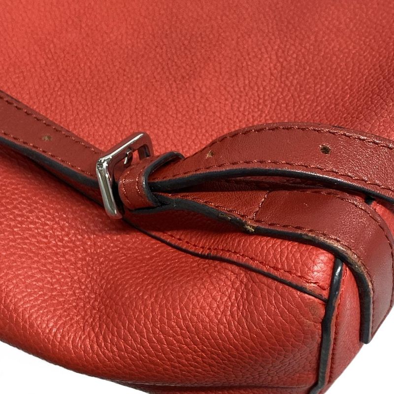 Loewe Backpack Sac Goya Backpack Red Leather