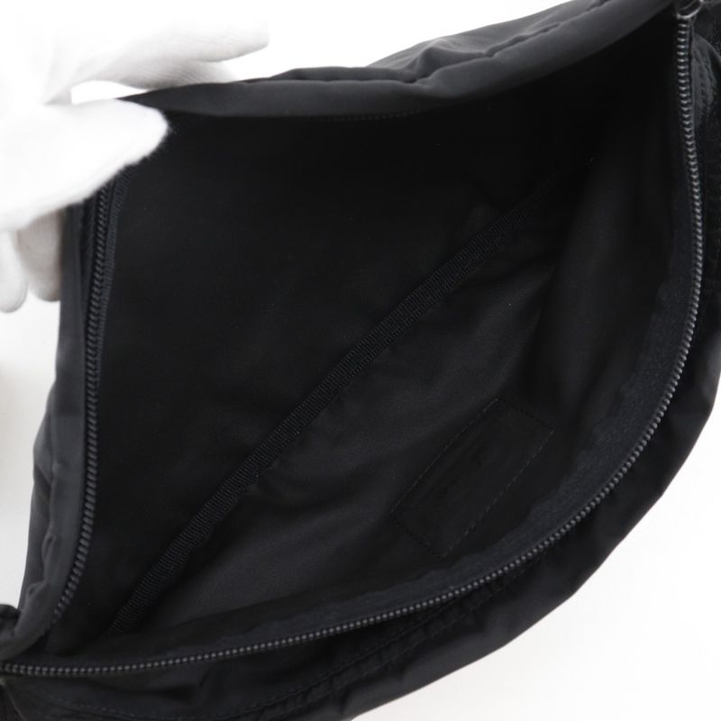Prada Waist Pouch Nylon NERO Black Unisex Body Bag