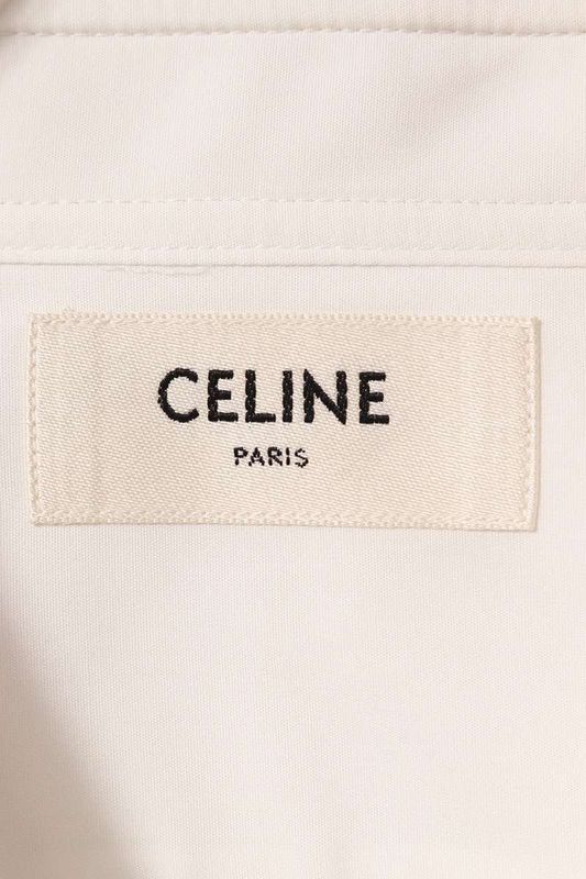 Celine 25AW 2c983100x Triomphe Long Sleeve Shirt Men 41