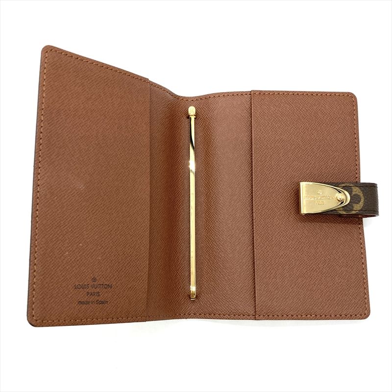 Louis Vuitton Agenda Partenaire PM Notebook Cabas Monogram Canvas R21029 Brown