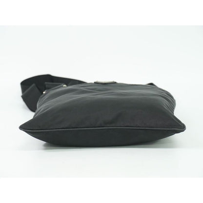 Prada Nylon Shoulder Bag Pochette Black — view 4