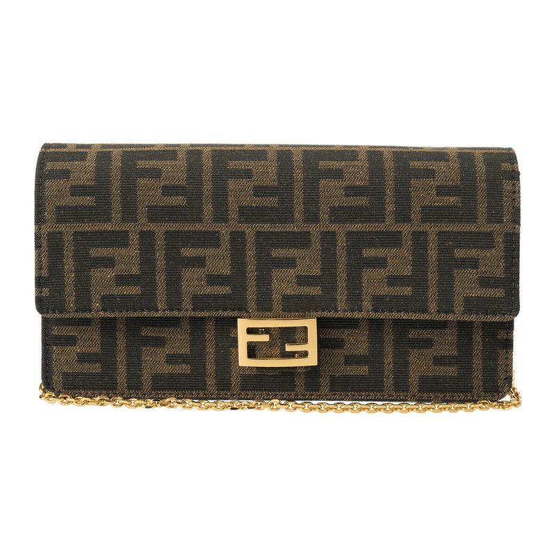 Fendi Shoulder Bag Baguette Brown