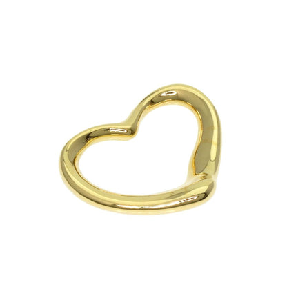 Tiffany & Co. Open Heart Pendant Top 18K Yellow Gold