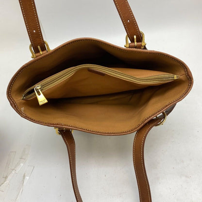 Celine Tote Macadam Brown Bucket — view 3