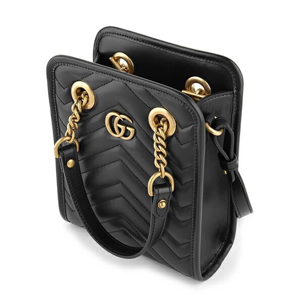 Gucci Shoulder Bag GG Marmont Black