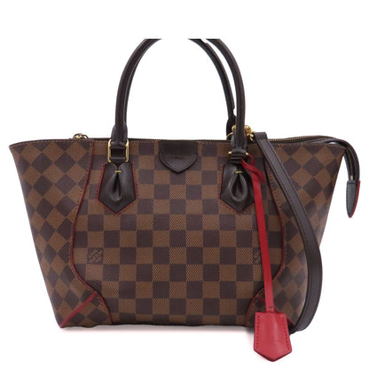 Louis Vuitton Kaisa Tote PM Brown Damier Canvas 2-Way Shoulder Bag