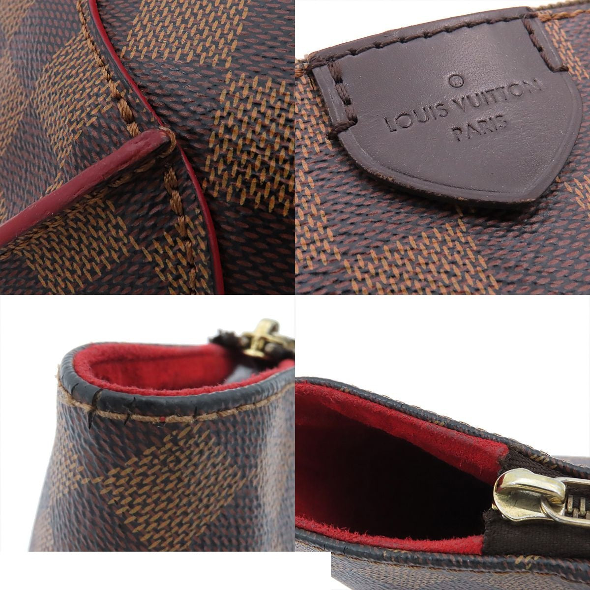 Louis Vuitton Kaisa Tote PM Brown Damier Canvas 2-Way Shoulder Bag — view 7