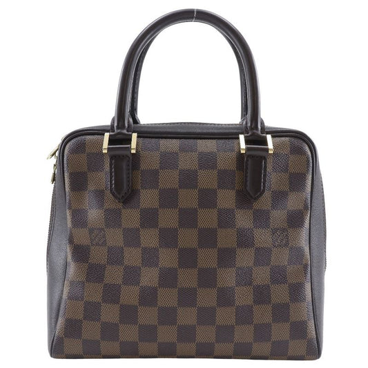 Louis Vuitton Triana N51155 Damier Canvas Brown Vi0958 Ladies Handbag