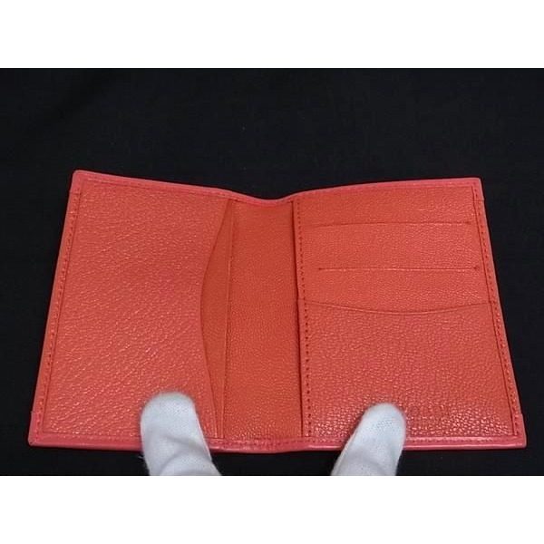 Bvlgari Doppiotondo Leather Card Case Pasque Holder Fixed Era Salmon Pink — view 3