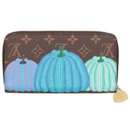 Louis Vuitton X Yayoi Kusama M82106 Zippy Wallet Pumpkin Monogram Round Zip