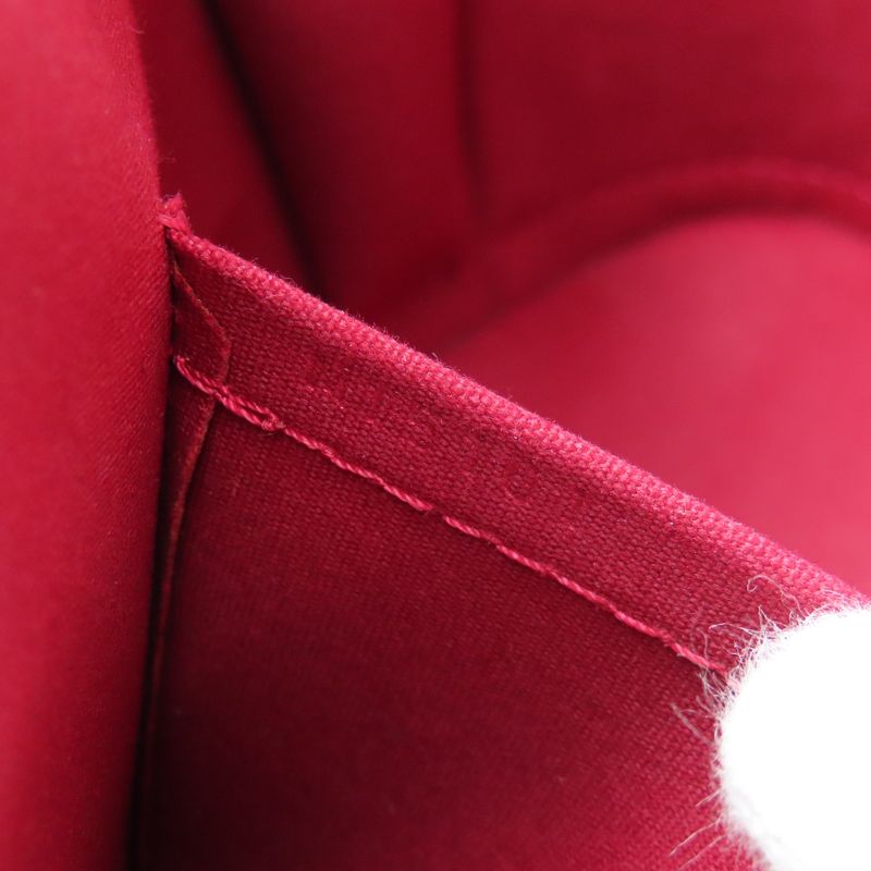 Louis Vuitton M91593 Alma BB Rayures Handbag Vernis Women