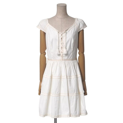 Prada Dress Size 38S Stitched Gathered Cap Sleeves Made In Italy 20250602 Ra4986