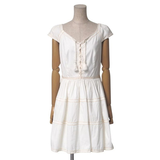 Prada Dress Size 38S Stitched Gathered Cap Sleeves Made In Italy 20250602 Ra4986