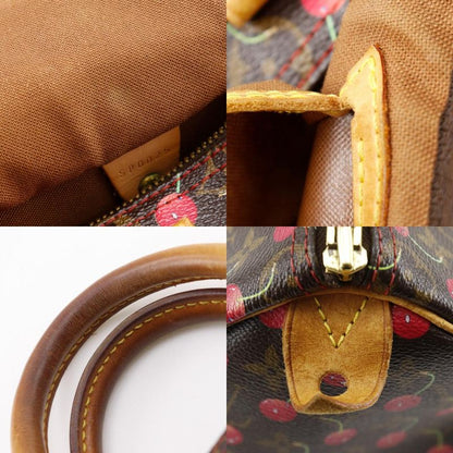 Louis Vuitton Speedy 25 Cherry Takashi Murakami M95009 Monogram Canvas Brown