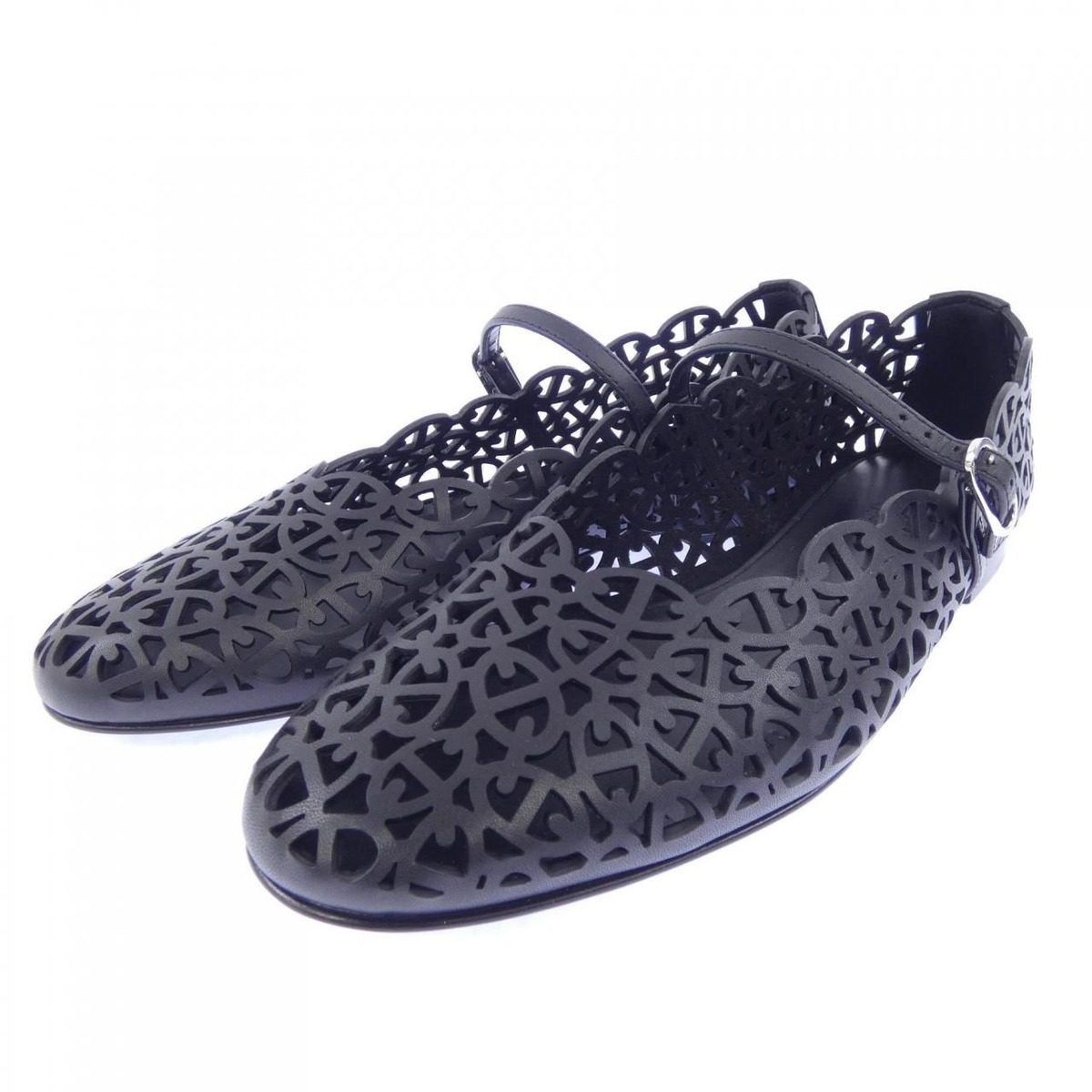 Hermes Meri Chaine D'ancre Flat Shoes — view 3