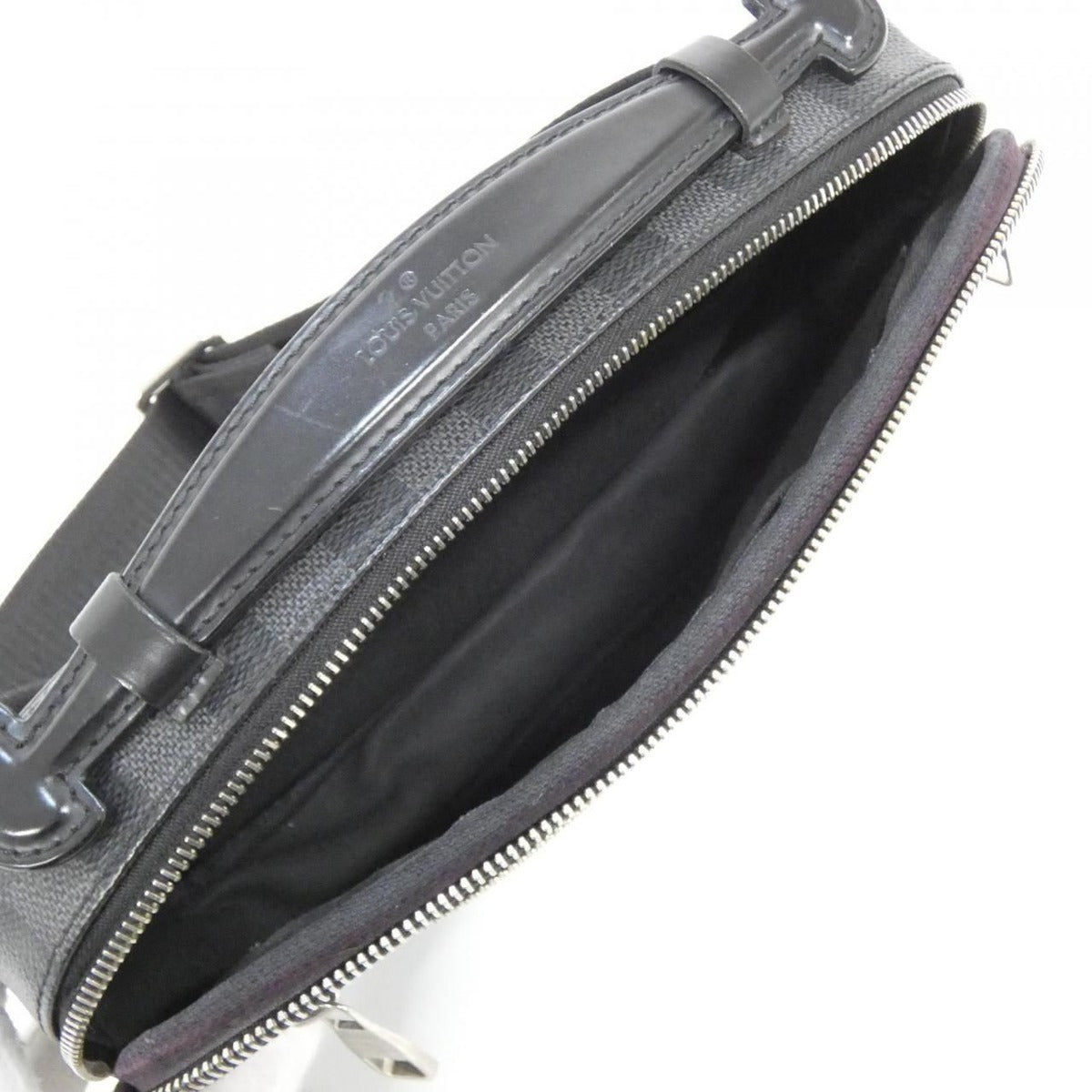Louis Vuitton Damier Graphite Ambler Shoulder Bag — view 7
