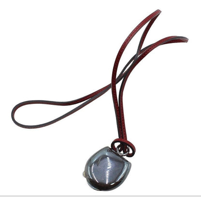 Hermes Leather Pircas Necklace — view 3