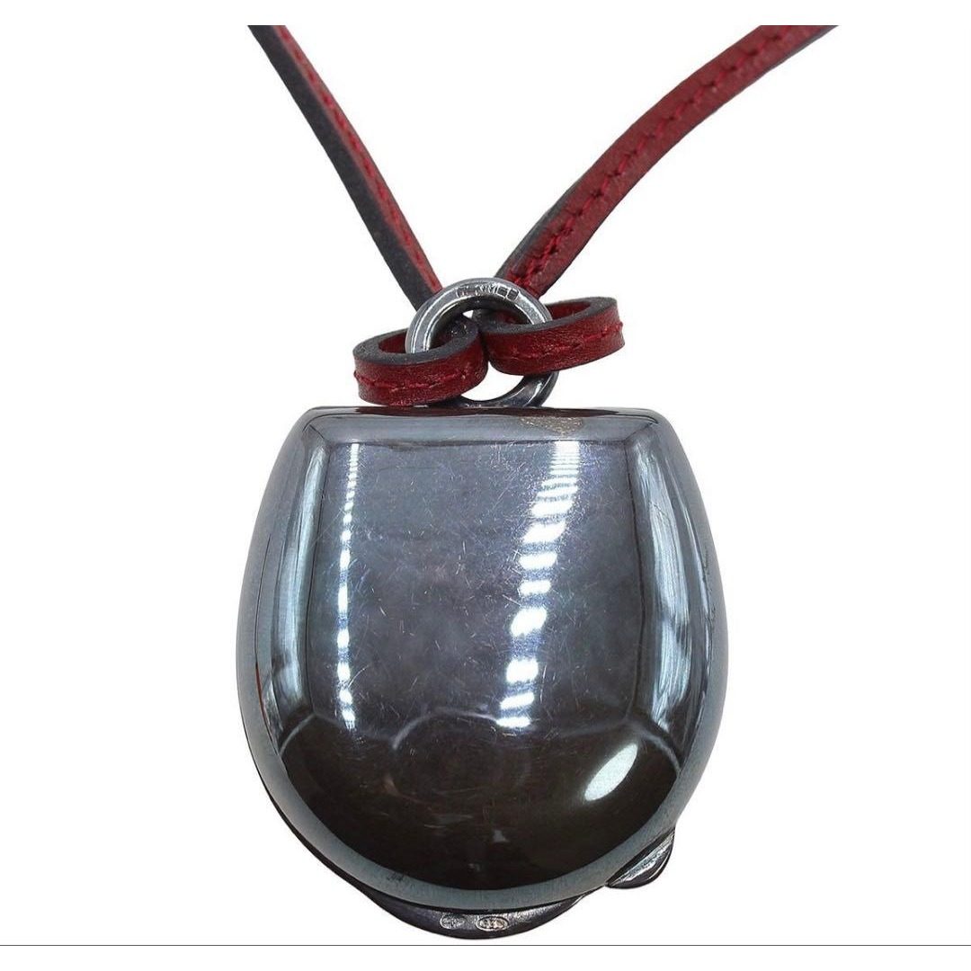 Hermes Leather Pircas Necklace — view 4