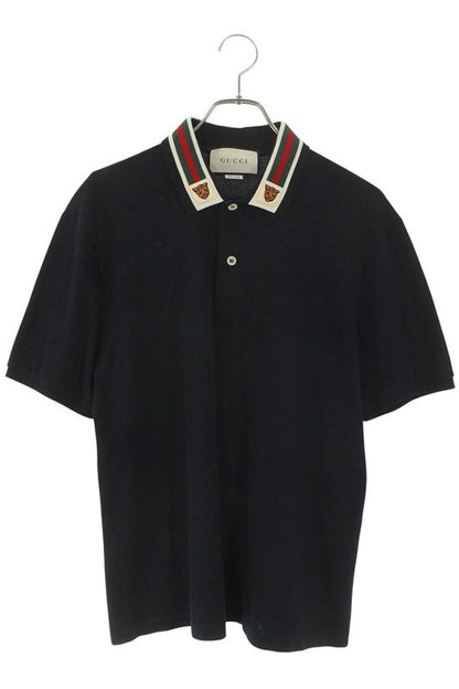 Gucci 545714 Xjagu Taiga - Head Short Sleeve Polo Shirt Men XL