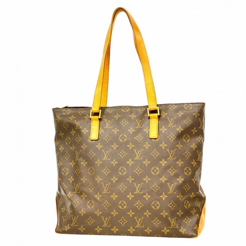 Louis Vuitton Tote Bag Monogram Cabas Mezzo M51151 Brown Ladies