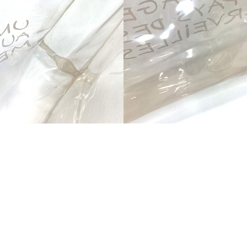 Hermes Handbag Vinyl Kelly Vinyl Clear