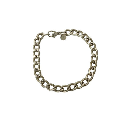 Tiffany & Co Twisted Rope Silver 925 Bracelet Chain Bangle