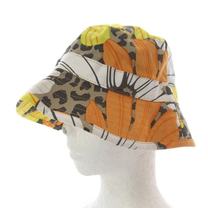 Dolce & Gabbana Hat Bucket Hat Leopard Floral Pattern Multicolor