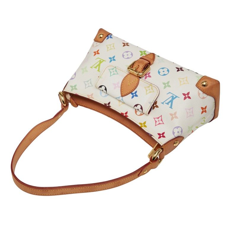 Louis Vuitton Monogram Multicolor Eliza Shoulder Bag M40098 Bronze White PVC