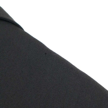 Dior Homme Dior Homme 2002aw Reflection Leather Trimmed Wool Long Jacket