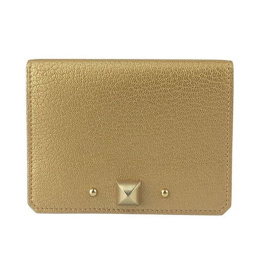 Hermes Card Case Business Holder Medor cp DORE Gold Siamese Light
