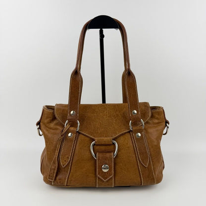 Miu Miu Miu Shoulder Bag Brown Leather Vintage — view 2