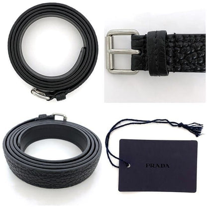 Prada Belt Ec22932 Black NERO 2cs106 97cm (38.19in)