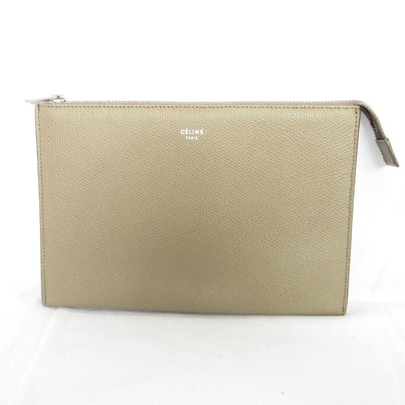 Celine Trio Pouch Beige