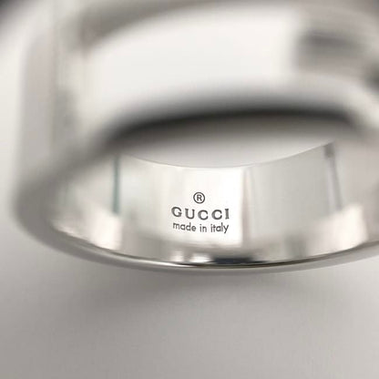 Gucci G Cut Ring Silver 09840 8106