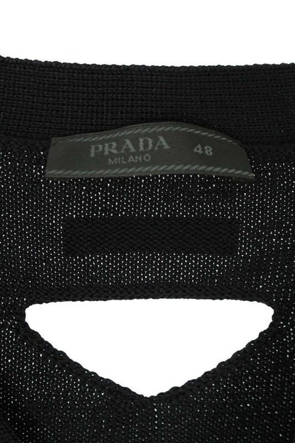 Prada 25SS Umg391 Back Cutting Design Cardigan Men's 48
