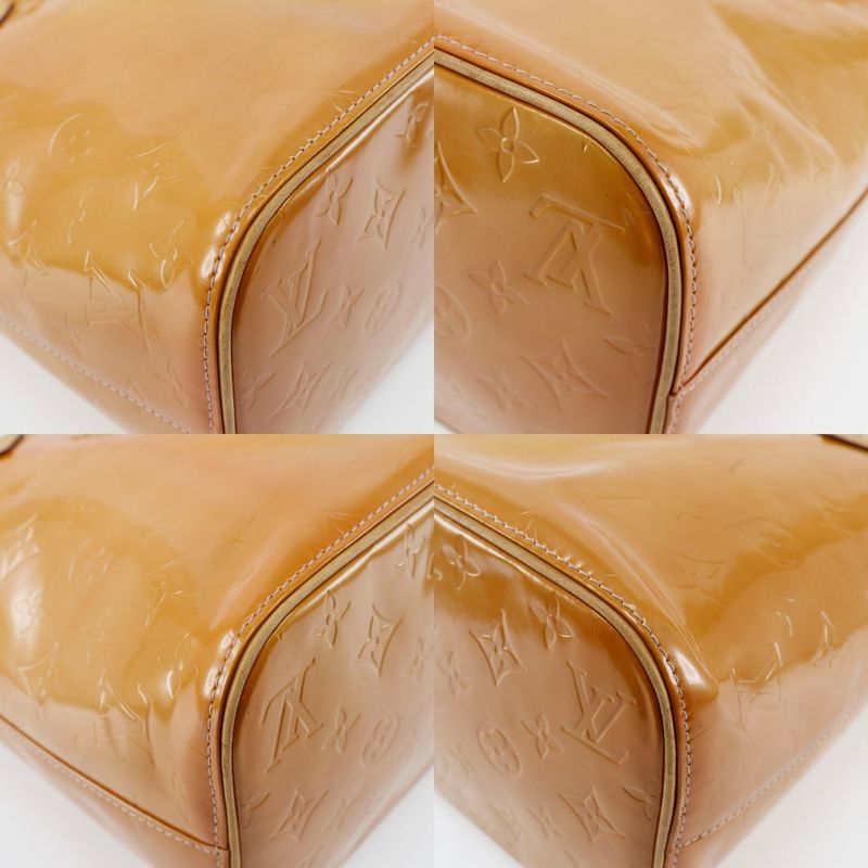 Louis Vuitton Houston M91302 Monogram Vernis Pink Women's Tote Bag