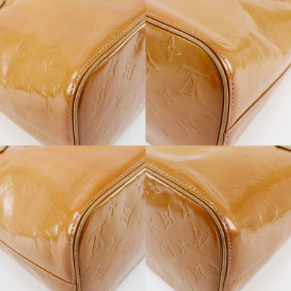 Louis Vuitton Houston M91302 Monogram Vernis Pink Women's Tote Bag