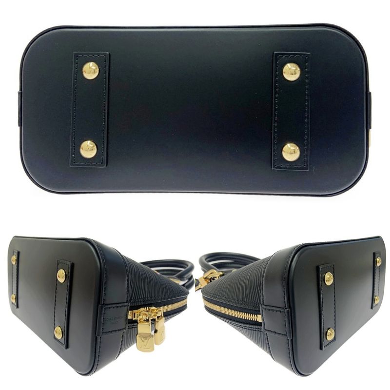 Louis Vuitton M13670 Epi Leather Alma BB × Takashi Murakami