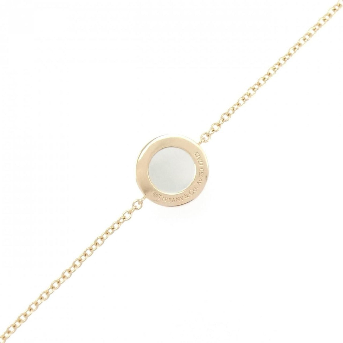 Tiffany T Circle Size 14 Mother Of Pearl Bracelet — view 2