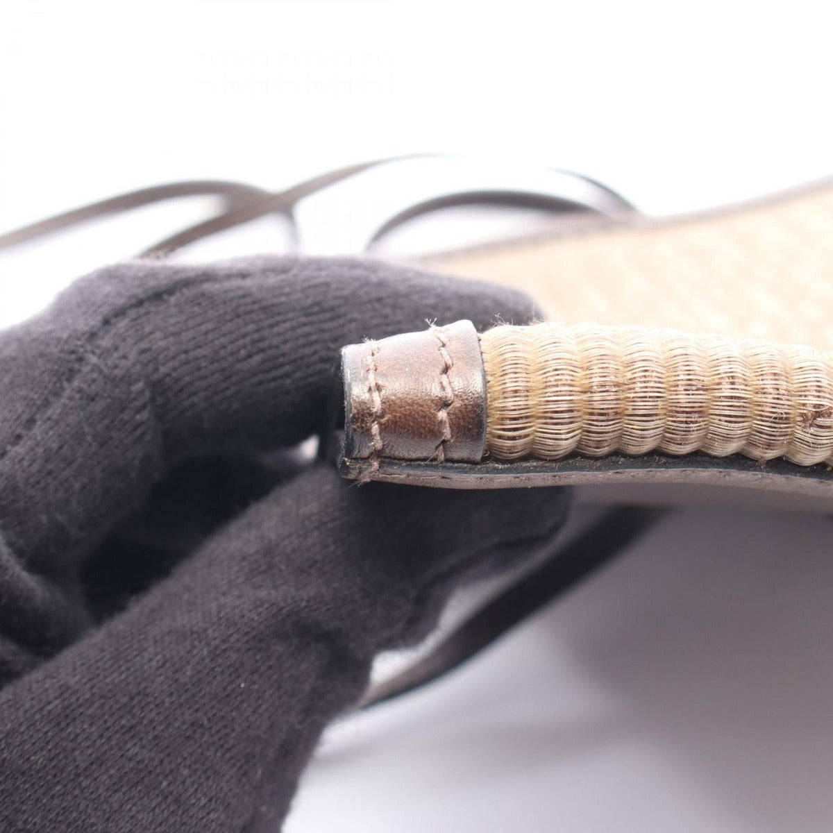 Hermes Shoulder Bag Onimetoe Brown Leather Calf PM — view 6