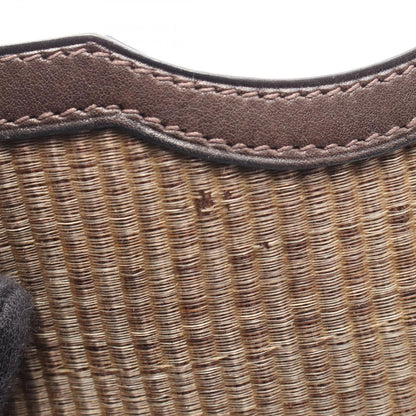Hermes Shoulder Bag Onimetoe Brown Leather Calf PM — view 10