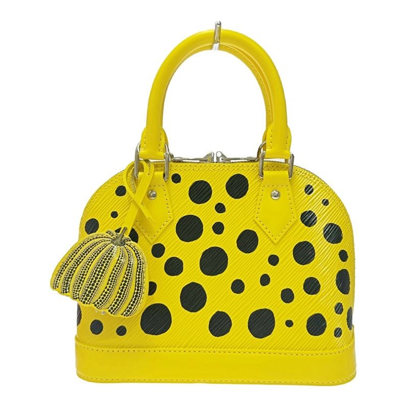 Louis Vuitton Epi Alma BB Yayoi Kusama Jone Noir