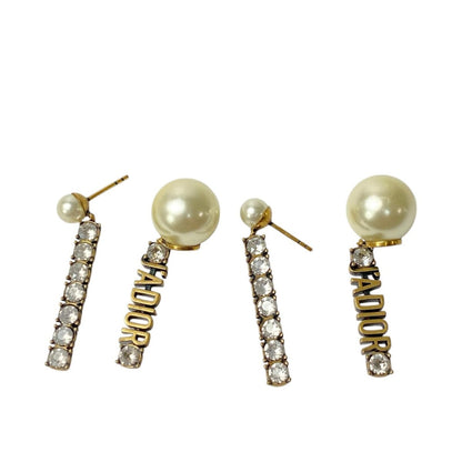 Dior J'adior Earrings Gold — view 3